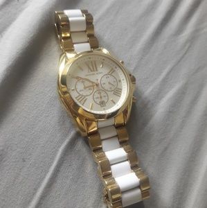 Michael kors two tone watch